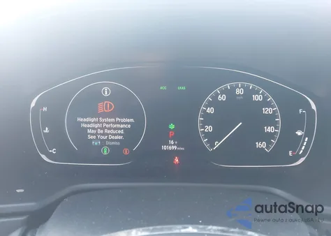 2018 Honda Accord Ex-L z USA, uszkodzony, nr VIN 1HGCV1F51JA080459